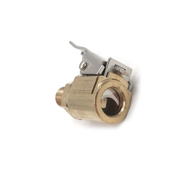 Connecteur de pince d'agrafe de valve de pompe de gonflage de
