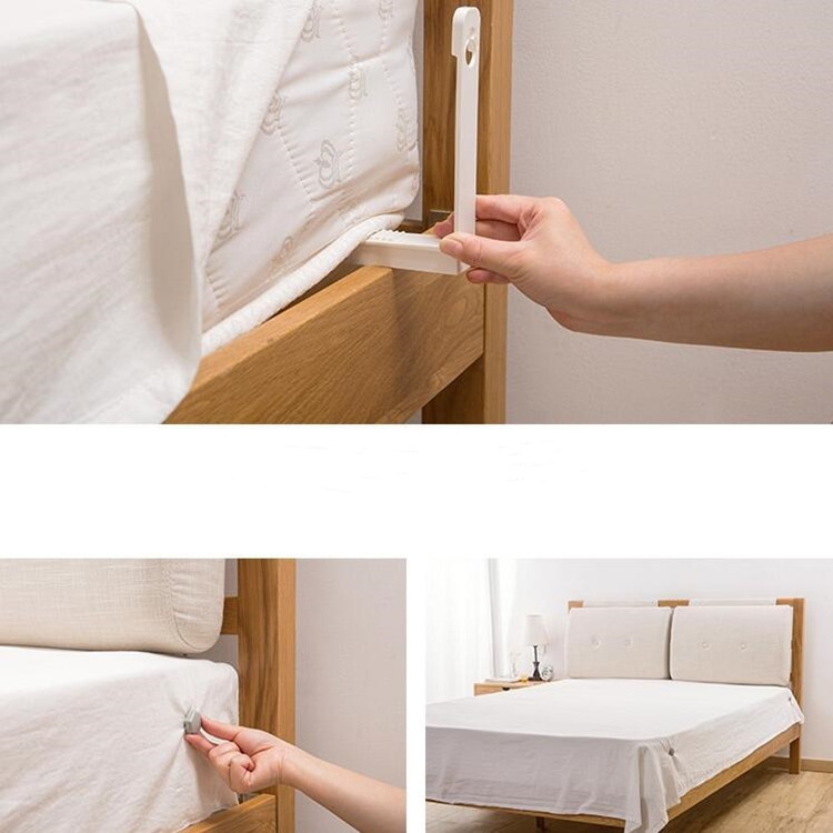 Bed Sheet Clips 4pcs Quilt Sheet Holder Clips Bed Sheet Grippers Cl