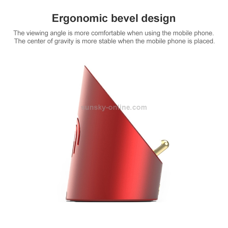 KAWOO Mini Portable Induction Metal Wireless Speaker, Support Bluetooth & Alarm Clock & Mobile Phone Bracket KAWOO Mini Portable Induction Metal Wireless Speaker, Support Bluetooth & Alarm Clock & Mobile Phone Bracket