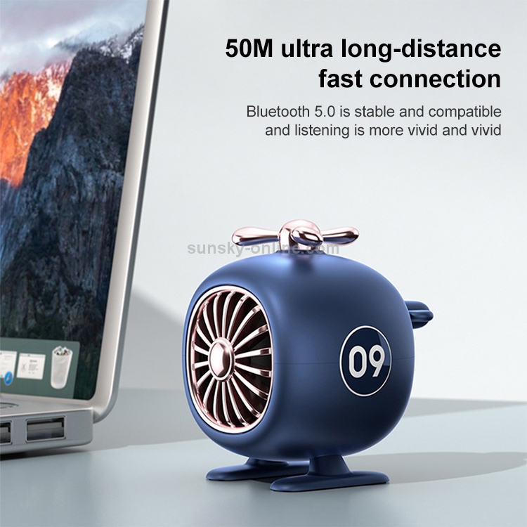 Helicopter Shape Portable Mini Outdoor Wireless Bluetooth Speaker(Ivory White) Helicopter Shape Portable Mini Outdoor Wireless Bluetooth Speaker(Ivory White)