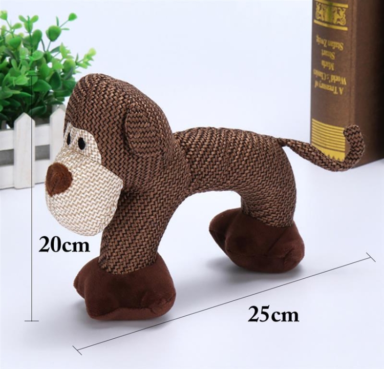 3 piezas BU812 juguetes para masticar perros resistentes a las mordeduras suministros interactivos para mascotas (elefante) - 3
