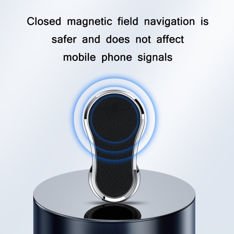 Car Multifunctional Air Outlet Magnetic Phone Holder(Silver) Car Multifunctional Air Outlet Magnetic Phone Holder(Silver)
