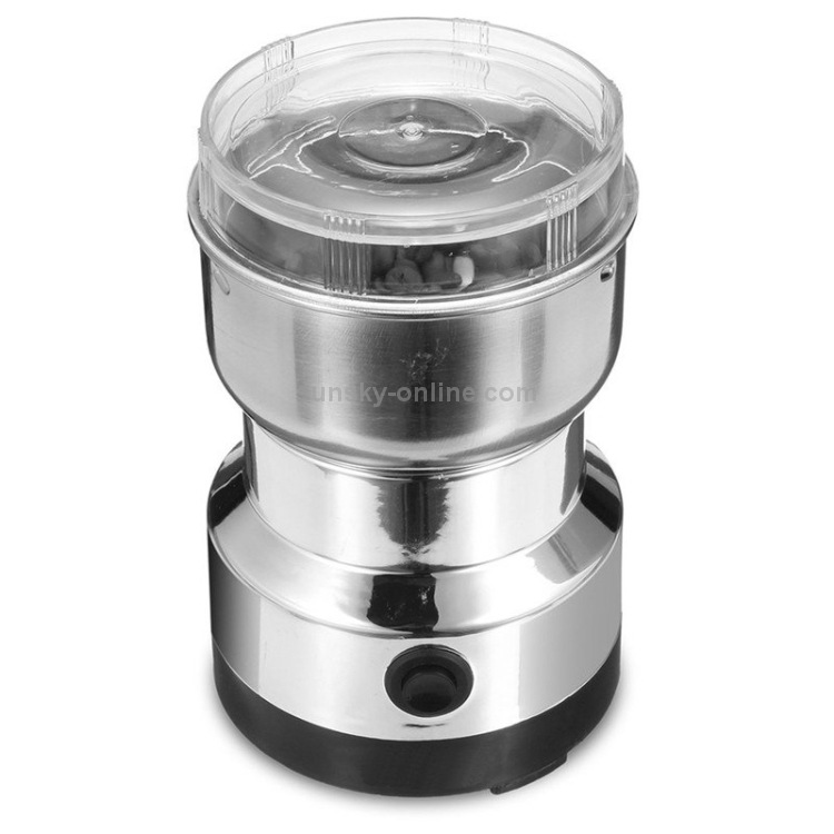 Multi-functional Coffee Grinder Stainless Electric Bean Grinder Herbal Medicine  Grinding Machine, US Plug