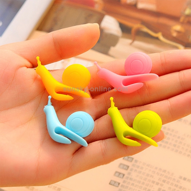 Snail Shaped Silicone Tea Bag Holder Cup Mug Hanging Tool