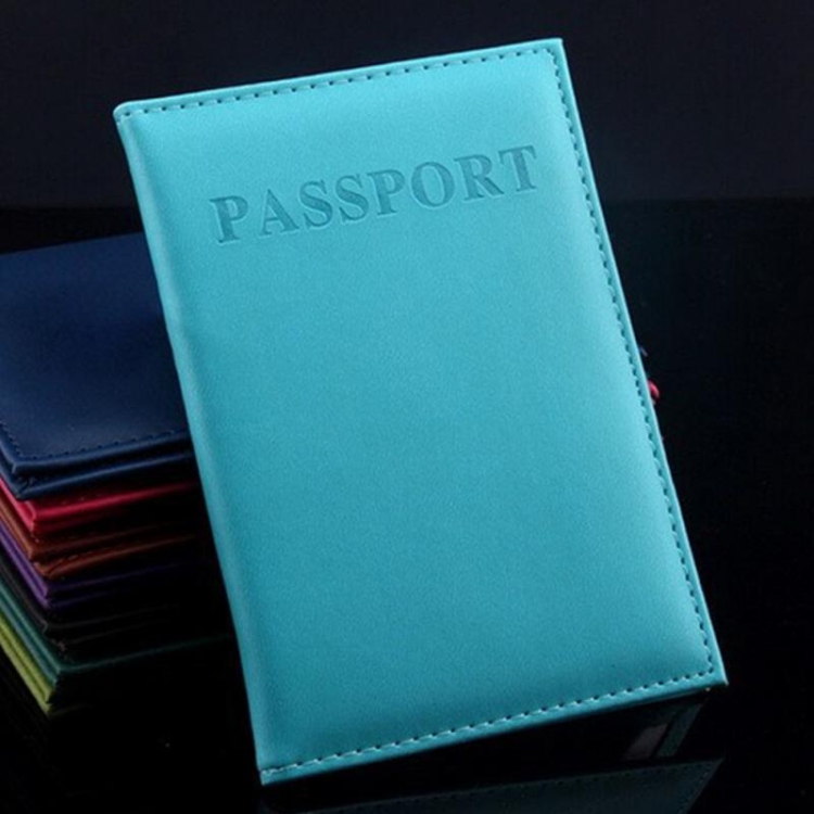 2 pezzi Custodia per passaporto trasparente Porta passaporto da