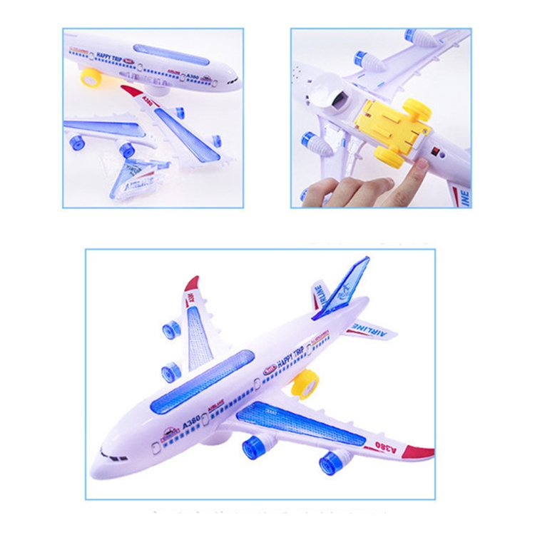 Acheter Enfants jouet pilote automatique Flash son avion musique éclairage jouets  avion