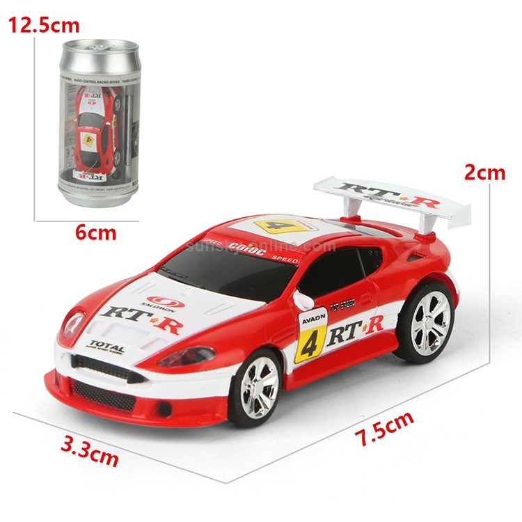 Coke Can Mini Speed RC Radio Remote Control Micro Racing Car Toy Gift pz 