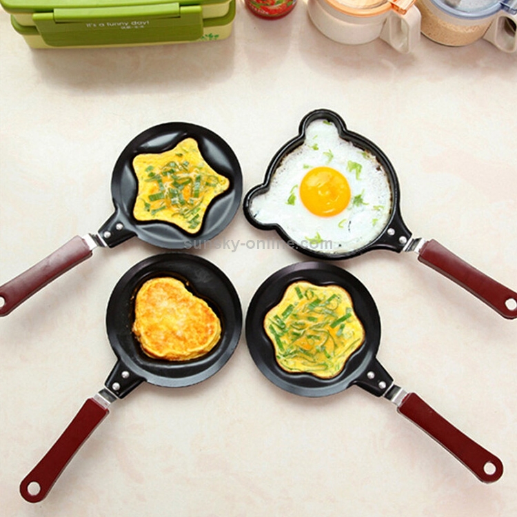 1pc Mini Egg Pancake Frying Pan NonStick Omelette Breakfast