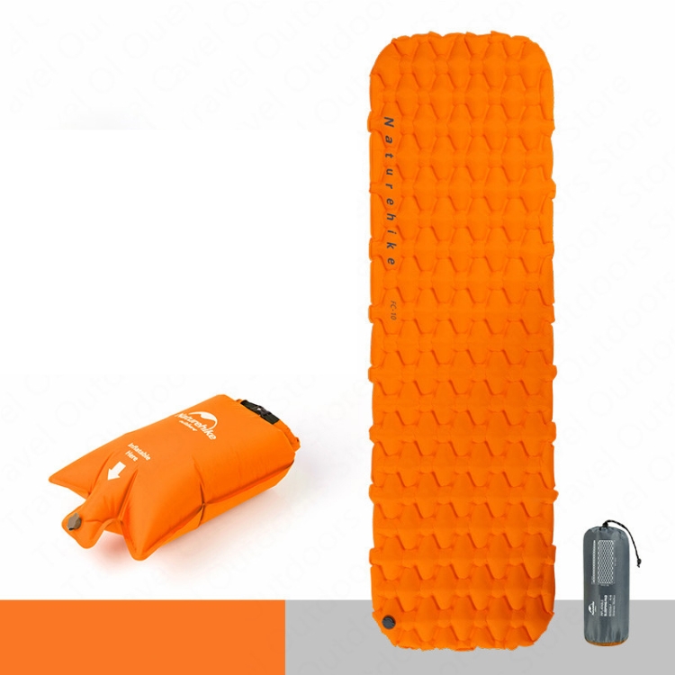 1 pieza inflable Almohada camping almuerzo de dormir pequeño