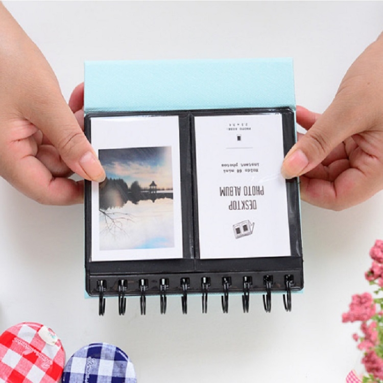 DIY Desk Calendar Album,mini Polaroid Desk Photo Album,mini Polaroid 3/ 4  Inches Photo Album,diy Album 