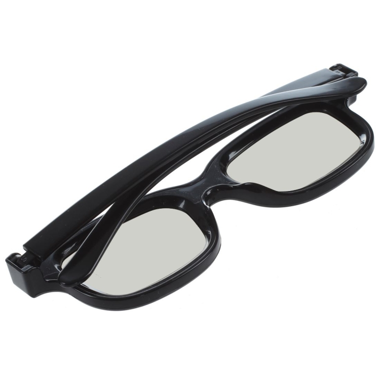 Gafas polarizadas especiales de película 3D, gafas 3D estéreo sin flash - 3