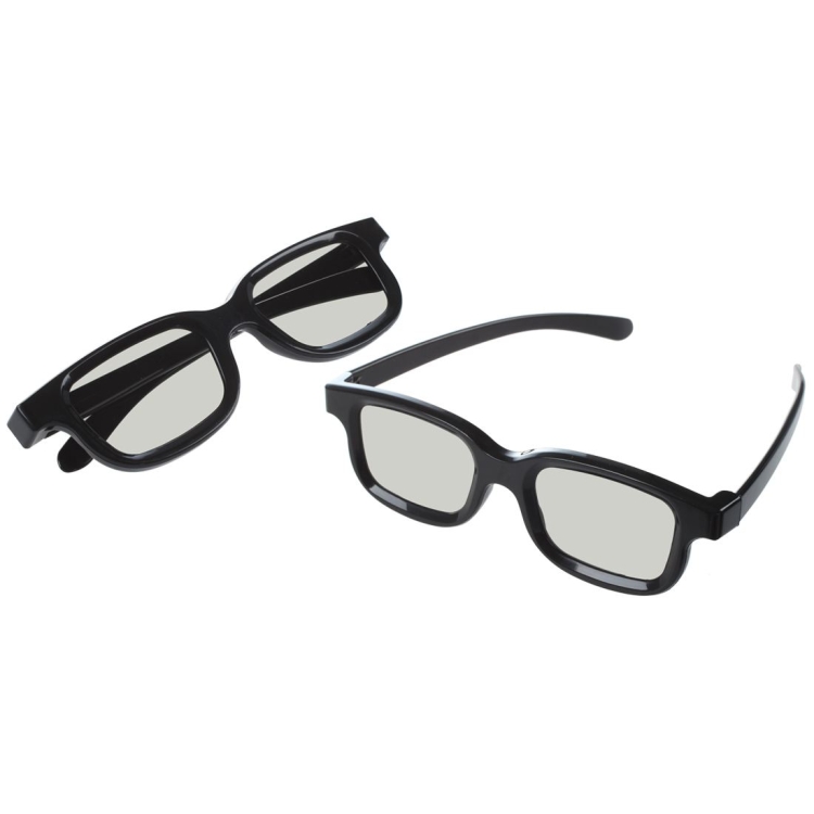 Gafas polarizadas especiales de película 3D, gafas 3D estéreo sin flash - 4