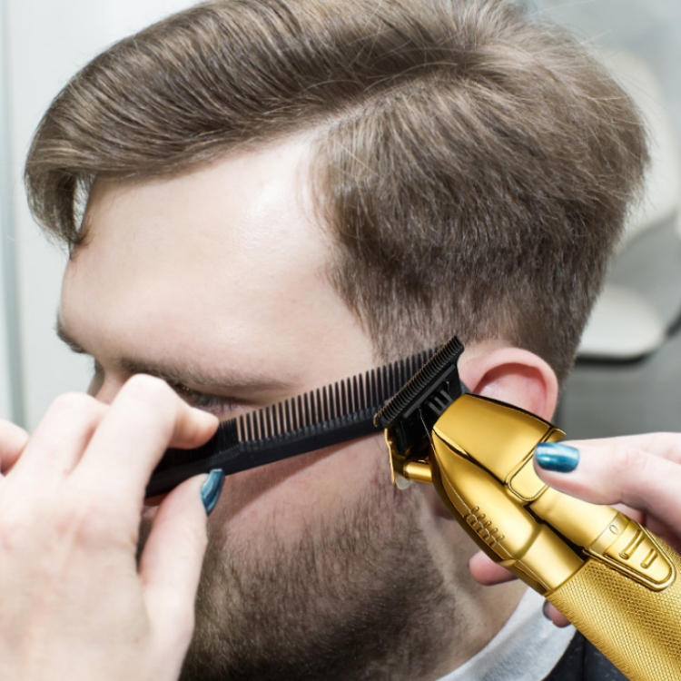 S9 USB Rechargeable Retro Electric Hair Clipper (Gold): A Unique Composition of Old World Style and Modern Precision