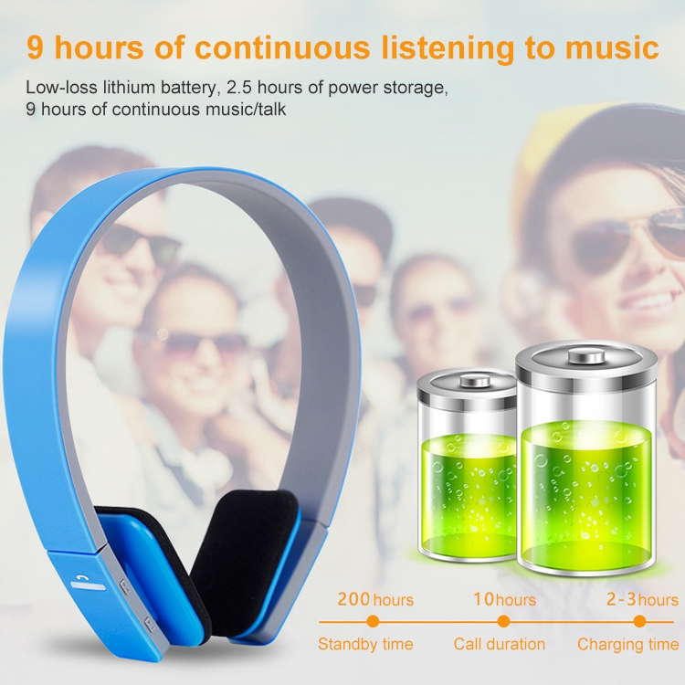 AEC BQ618 Smart Wireless Bluetooth Stereo Handsfree Earphone with Microphone, Support 3.5mm for Phone / Tablet / PSPs(Black) AEC BQ618 Smart Wireless Bluetooth Stereo Handsfree Earphone with Microphone, Support 3.5mm for Phone / Tablet / PSPs(Black)