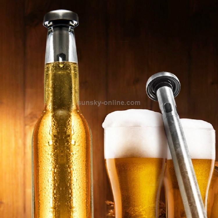 2pcs Beer Chiller Stick Instant Portable Stainless Steel Beer