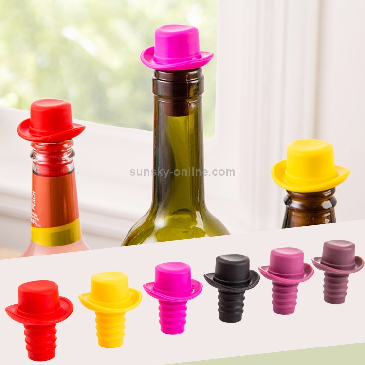 Tappi per bottiglia in silicone 12 pezzi Tappi per vino antipolvere Tappo  di