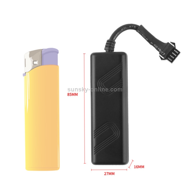 TK205 3G Realtime Car Truck Rastreo de vehículos GSM GPRS GPS Tracker, soporte AGPS con relé y batería - 4