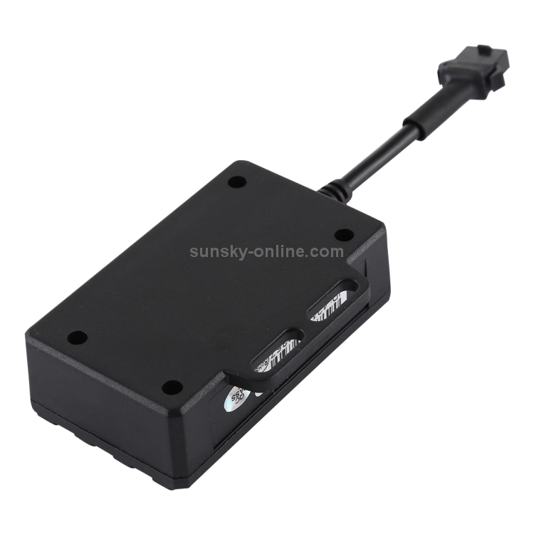 TL210 Rastreador de vehículos para camiones y vehículos GSM GPRS / SMS GPS Tracker (Negro) - 2