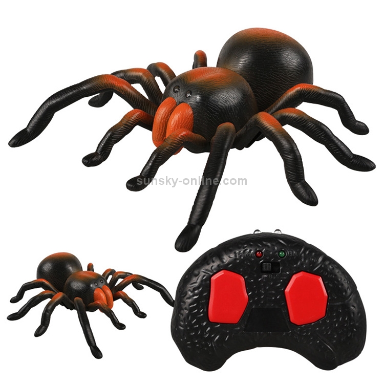 Araignée effrayante effrayante de télécommande infrarouge de jouet drôle,  taille: 22 * ​​23cm
