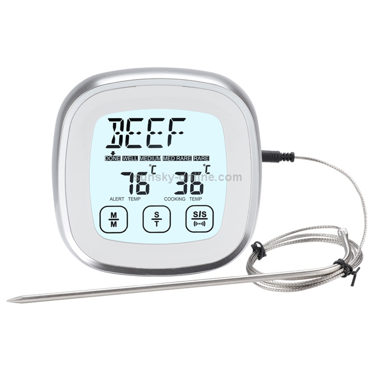 TS-BN53 Wireless Touch Screen Kitchen BBQ Thermometer Electronic