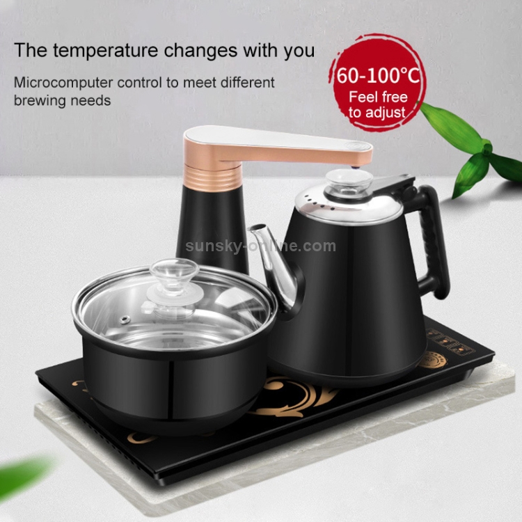 Rongsheng electric hot water kettle fully automatic power off household  glass transparent boiling pot boiling water