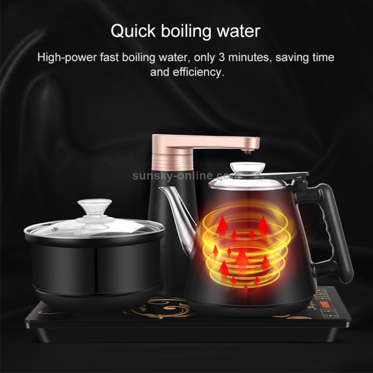 Rongsheng electric hot water kettle fully automatic power off household  glass transparent boiling pot boiling water