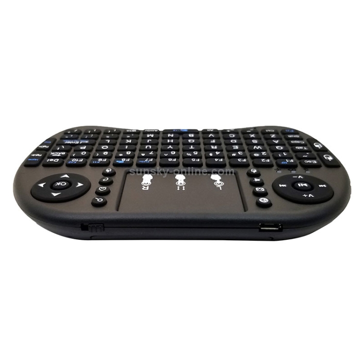 Support Language Spanish i8 Air Mouse Wireless Backlight Keyboard with Touchpad for Android TV Box & Smart TV & PC Tablet & Xbox360 & PS3 & HTPC/IPTV 