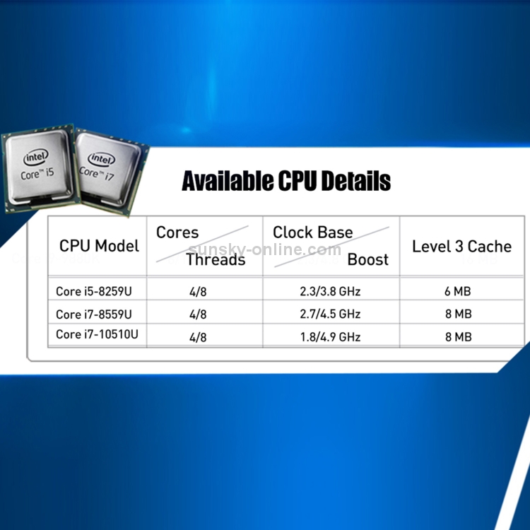 HYSTOU M3 Windows / Linux System Mini PC, Intel Core I5-8259U 4 Core 8 hilos hasta 3.80GHz, Soporte M.2, 16GB RAM DDR4 + 512GB SSD 500GB HDD - 12