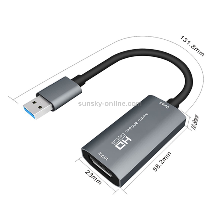 Z29 HDMI Hembra a USB 2.0 Macho + Audio VideoCapture Box - 1