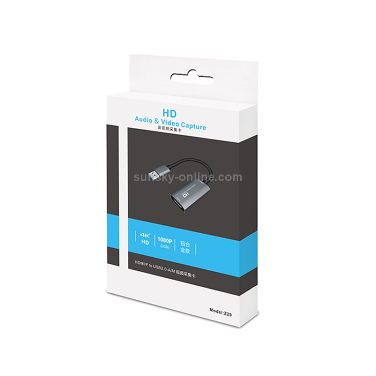 Z29 HDMI Hembra a USB 2.0 Macho + Audio VideoCapture Box - 2