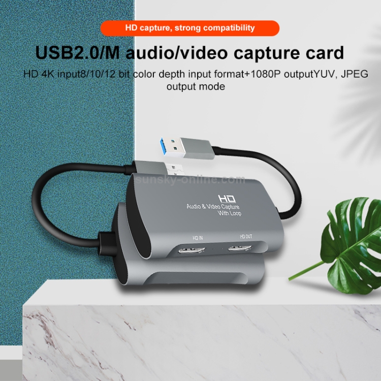 Z31 HDMI hembra a HDMI hembra + Audio + USB 2.0 Caja de captura de video - 9