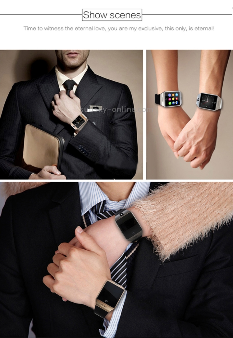 Q18S inch IPS Screen MTK6260A Bluetooth Smart Watch Phone