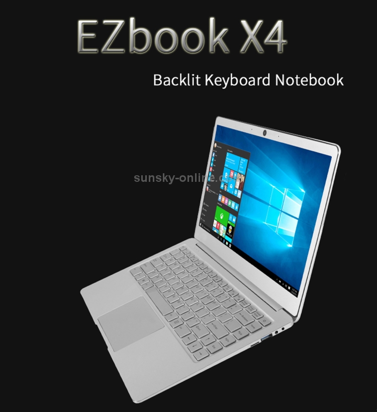 Jumper EZbook X4 Laptop, 14 inch, 4GB+128GB SSD