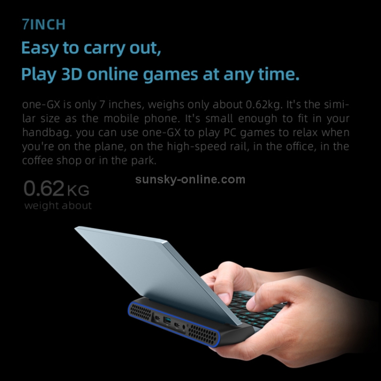Un ordinateur portable de jeu Netbook OneGx1 Intel i5-10210Y 8 Go