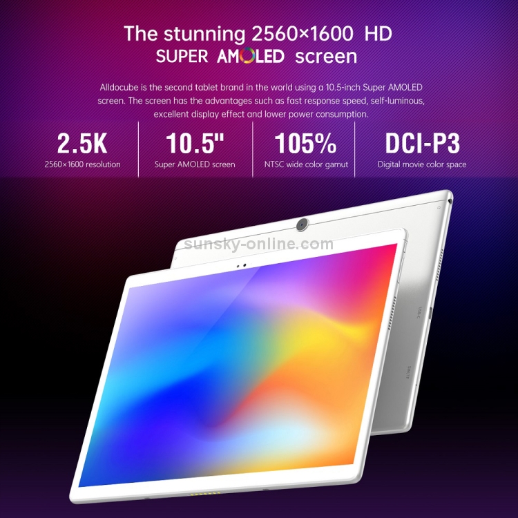 ALLDOCUBE X Neo（T1009）4G LTEタブレット、10.5インチ、4GB + 64GB
