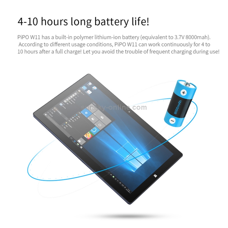 PIPO W11 2 in 1 パソコン PiPO W11 2 in 1タブレットPC、11.6インチ、8GB + 128GB + 512GB SSD