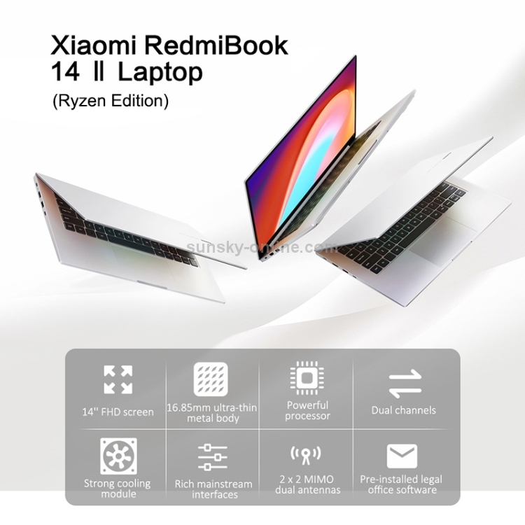 Xiaomi RedmiBook 14 II Laptop, 14 inch, 16GB+512GB