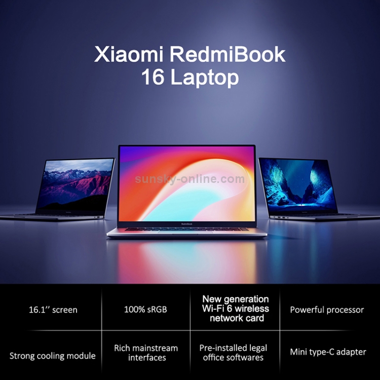 Xiaomi RedmiBook 16 Laptop, inch, 16GB+512GB