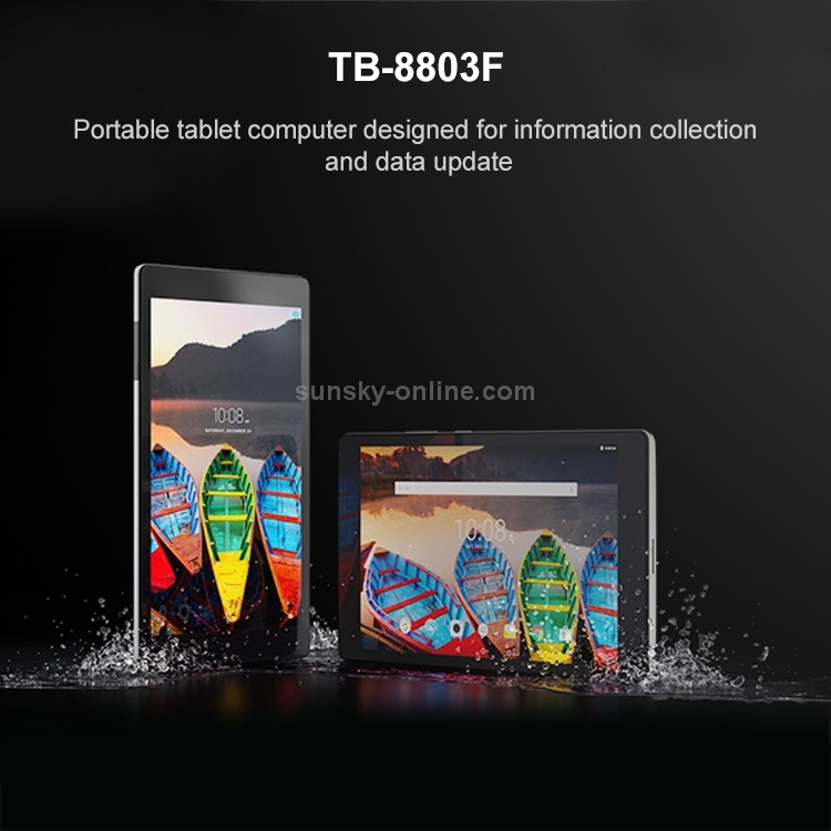 Lenovo Tab 3 8 Plus TB-8703R, 8,0 pouces, 3GB + 16 Go