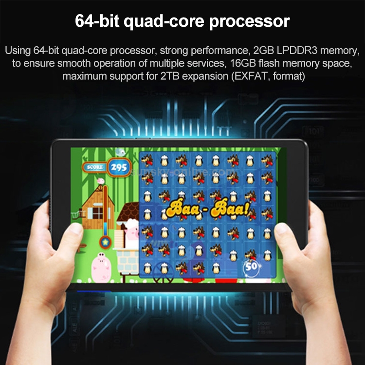 Lenovo Tab4 TB-8504F Tablette 8 pouces 2GB + 16GB Qualcomm