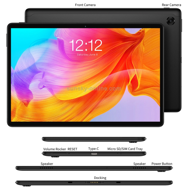 Teclast M40SE 4G Phone Call Tablet PC, 10.1 inch, 4GB+128GB