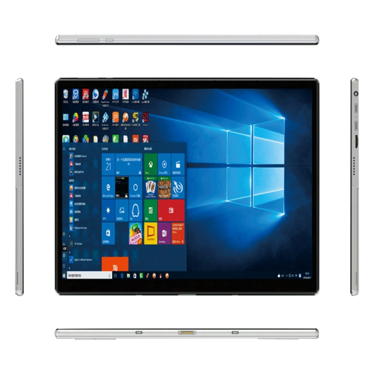 HSD1230 2 in 1 Tablet PC, 12.3 inch, 8GB+1TB, Windows11 Intel Celeron N4125 Quad Core 2.0-2.7GHz, with Keyboard, Support Bluetooth & WiFi & TF Card, US Plug - 2