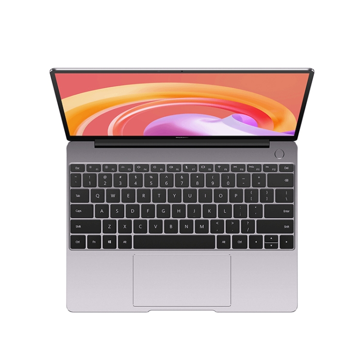 HUAWEI MateBook 13 2021 Laptop, 13 inch, 16GB+512GB, Windows 10 Home Chinese Version, Intel Core i5-1135G7 Quad Core, 2K Touch Screen, Support Wi-Fi 6 / Bluetooth, US Plug(Dark Gray) - 1