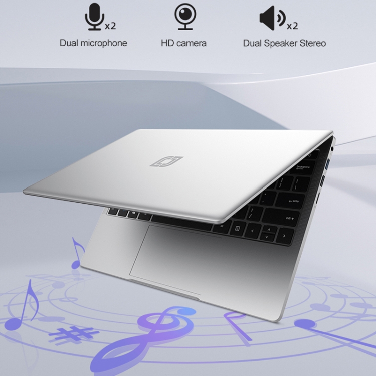 Jumper EZbook S5 Pro Laptop, 14.0 inch, 12GB+256GB, Windows 11 Intel Jasper Lake N5095 Quad Core, Support TF Card & Bluetooth & WiFi & HDMI - 9