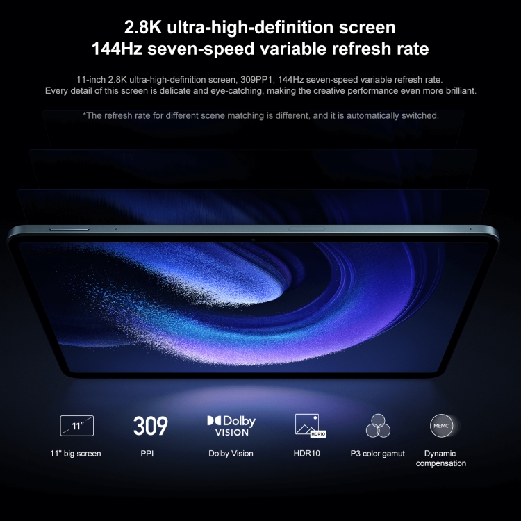 Xiaomi Pad 6 6+128GB Gold tablet 6+128GB Gold | Tablets \ Xiaomi Pad 6 