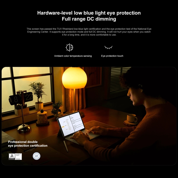 Xiaomi Pad 6, 11,0 pouces, 6 Go + 128 Go, MIUI 14 Qualcomm Snapdragon 870 7 nm Octa Core jusqu'à 3,2 GHz, batterie 8840 mAh, prise en charge BT, WiFi (bleu) - B8