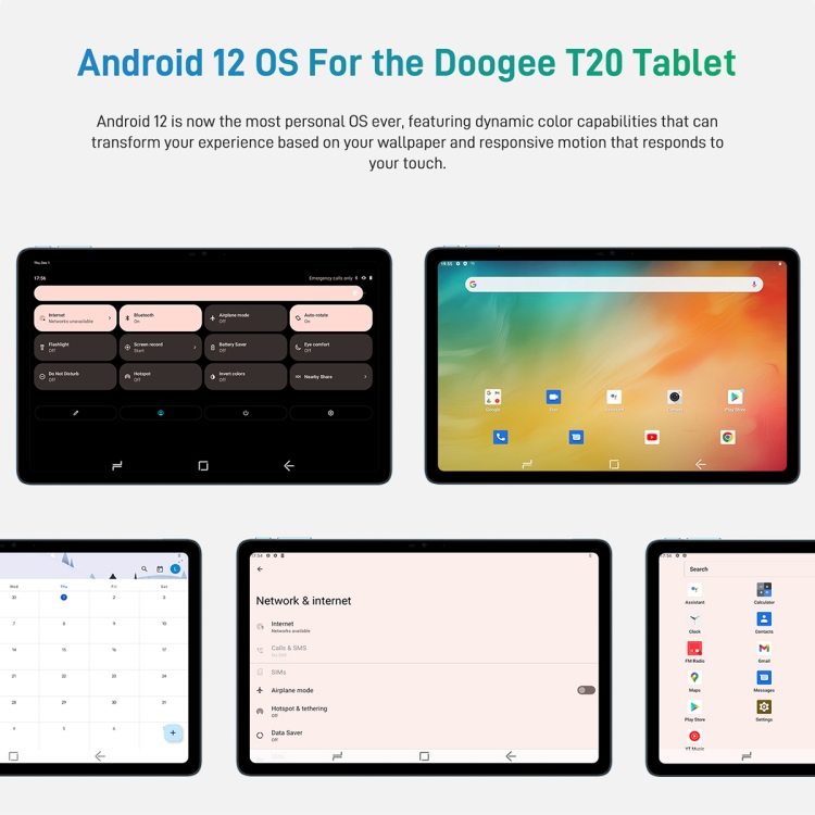 HK Almacén] DOOGEE T30 Pro Tablet PC, 11 pulgadas, 8GB+256GB