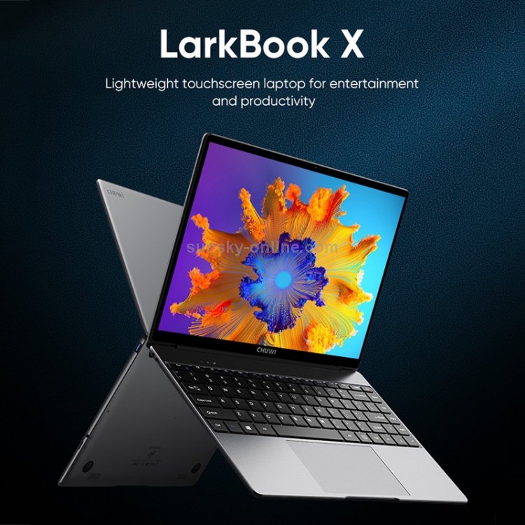 CHUWI LarkBook X Laptop, 14 inch, 8GB+256GB, Windows 10, Intel Celeron N5100 Quad Core 1.1GHz-2.8GHz, Support Dual Band WiFi / Bluetooth / TF Card Extension (Dark Gray) - 4