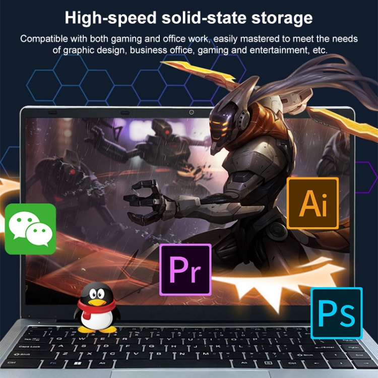 J4025 12インチ ノートPC 128GB S07 14 インチ 超薄型ノートパソコン、12GB+128GB、Windows 11