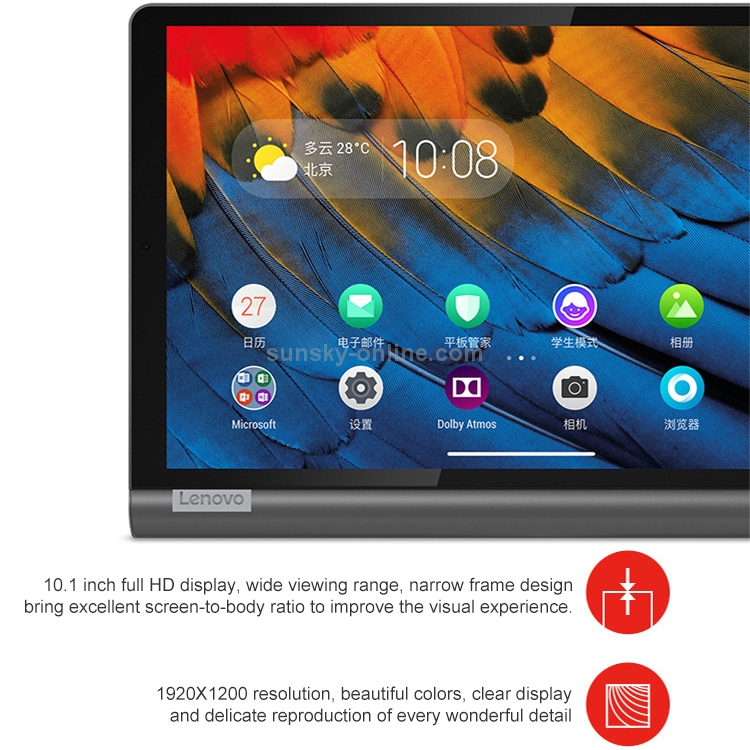 Lenovo YOGA Tab 5 YT-X705F, 10.1 inch, 3GB+32GB